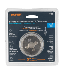 Brocasierra Diamante 2' 50mm Trupper